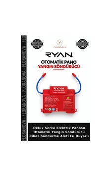 Delux Serisi Elektrik Panosu Otomatik Yangın Söndürücü Cihaz Söndürme Aleti Isı Duyarlı