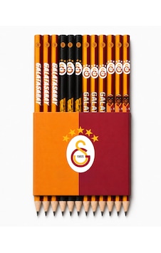 Galatasaray Lisanslı Taraftar Kurşun Kalem Seti - Çocuklar İçin 4 Çeşit 12'li Kalem Paketi Sarı - Kırmızı - Siyah Galatasaray Lisanslı Taraftar Kurşun Kalem Seti - Çocuklar İçin 4 Çeşit 12'li Kalem Paketi Sarı - Kırmızı - Siyah