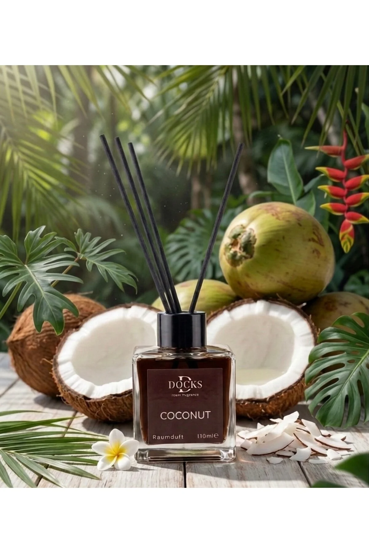Docks Coconut Aromalı Oda Kokusu/çubuklu Difüzör Hindistan Cevizi