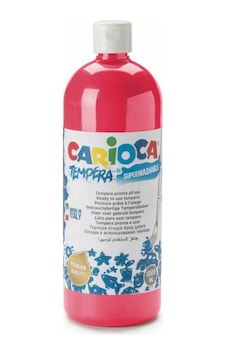 Carioca Tempera Kırmızı Guaj Boya 1000 ML 030-04 Çok Renkli