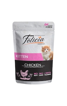 Felicia Tavuklu Tahılsız Pouch Konserve Yavru Kedi Maması 85 G Felicia Tavuklu Tahılsız Pouch Konserve Yavru Kedi Maması 85 G