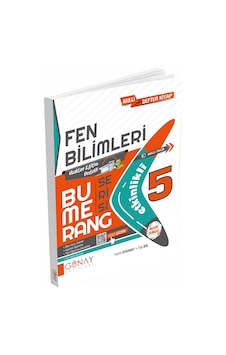 Günay Yayınları 5. Sınıf Bumerang Fen Bilimleri Akıllı Defter Kit Günay Yayınları 5. Sınıf Bumerang Fen Bilimleri Akıllı Defter Kit