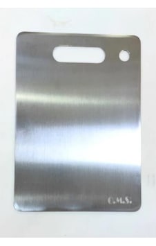 Oms 34x24 Cm Paslanmaz Çelik Kesme Levhası 4455 Gri Oms 34x24 Cm Paslanmaz Çelik Kesme Levhası 4455 Gri