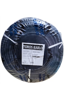 Toros Kablo Ttr 3 X 1.5mm Cca Kablo H05 W-f Siyah 100 Metre Toros Kablo Ttr 3 X 1.5mm Cca Kablo H05 W-f Siyah 100 Metre