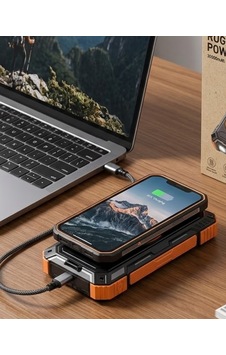 Güneş Enerjili 20000 Mah Powerbank Hızlı Şarj Ve Kablosuz Şarj Destekli Dayanıklı Tasarım 3855796 Güneş Enerjili 20000 Mah Powerbank Hızlı Şarj Ve Kablosuz Şarj Destekli Dayanıklı Tasarım 3855796