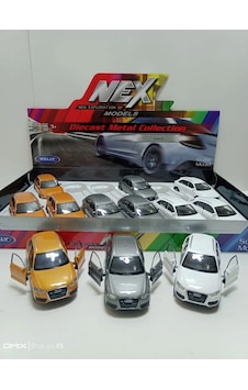 Çek Bırak Audi Q3 1/36 Ölçekli Kapısı Açılan Karışık Çek Bırak Audi Q3 1/36 Ölçekli Kapısı Açılan Karışık