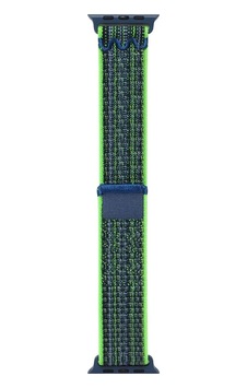 Watch Ultra 49mm Uyumlu Krd-91 Hasır Kordon Strap Kayış Frm Yeşil