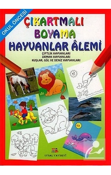 Çıkartmalı Boyama Hayvanlar Alemi - Okul Öncesi / Mürşide Uysal Çıkartmalı Boyama Hayvanlar Alemi - Okul Öncesi / Mürşide Uysal