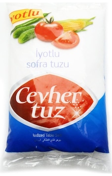 Cevher Rafine İyotlu Sofra Tuzu 3 KG Cevher Rafine İyotlu Sofra Tuzu 3 KG