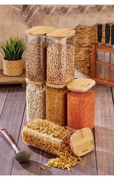 Cooker Borosilikat Cam Kavanoz 22 Cm 1 Adet Şeffaf Cooker Borosilikat Cam Kavanoz 22 Cm 1 Adet Şeffaf