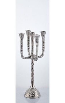 Lamedore Cactüs Small Candlestand 5 Lıghts Nickel 15x15x44 Cm Gümüş Lamedore Cactüs Small Candlestand 5 Lıghts Nickel 15x15x44 Cm Gümüş