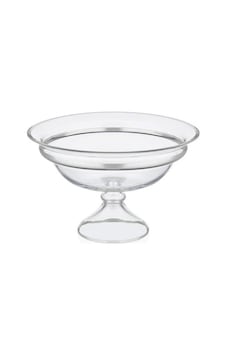 Decorium M06468-ab Meyvelik Ayaklı 30 Cm Dalıa Platin