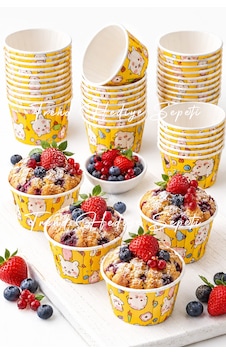 50'li Tavşan Desenli Turuncu Muffin Cupcake Kalıbı Kek Kapsülü , Airfryer Uyumlu 50'li Tavşan Desenli Turuncu Muffin Cupcake Kalıbı Kek Kapsülü , Airfryer Uyumlu