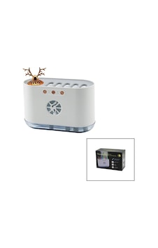 Geyik Figürlü 700ml Sese Duyarlı Usb Şarjlı - Renkli Ledli Işık Hava Nemlendirici Buhar Makine - Koku Giderici 4.5w Bx40