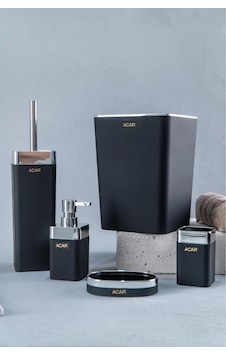 Akrilik Aria 5 Parça Akrilik Banyo Seti Siyah - Akr-05506/8 5 Parça Siyah Siyah Akrilik Aria 5 Parça Akrilik Banyo Seti Siyah - Akr-05506/8 5 Parça Siyah Siyah