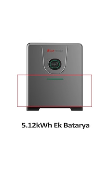 Ucanpower Uhome 51.2v-5,12kwh Lfp Ek Batarya