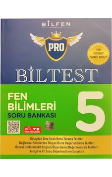 Bilfen Yayıncılık 5. Sınıf Biltest Fen Bilimleri Soru Bankası Bilfen Yayıncılık 5. Sınıf Biltest Fen Bilimleri Soru Bankası