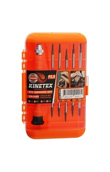 Kinetex Ktx-3147 Bits Tornavida Seti 11in1 Saatçi Telefoncu - 10'li Paket Kinetex Ktx-3147 Bits Tornavida Seti 11in1 Saatçi Telefoncu - 10'li Paket