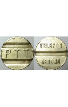 Ptt Ankesörlü Telefon Orta Boy Jeton. 26 Mm Çapında. 80li 90lı Yıllar. Ptt Ankesörlü Telefon Orta Boy Jeton. 26 Mm Çapında. 80li 90lı Yıllar.
