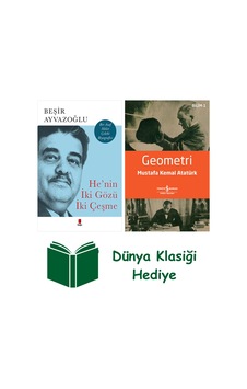 He'nin İki Gözü İki Çeşme + Geometri + Dünya Klasiği Hediye He'nin İki Gözü İki Çeşme + Geometri + Dünya Klasiği Hediye
