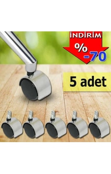 Depolife Lüks Tekerlek Koltuk Ayağı Sandalye Tekerleği Ofis Koltuğu Tekerl Depolife Lüks Tekerlek Koltuk Ayağı Sandalye Tekerleği Ofis Koltuğu Tekerl