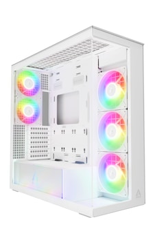 Arctıc Xtender Usb-c Temperli Cam Panel Dahili Argb Fanlar 420mm Sıvı Soğutma Destekli Kule Tipi Beyaz Bilgisayar Kasası