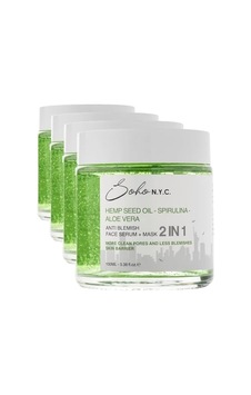 Soho N.y.c. Vegan Anti Blemish-leke Karşıtı Durulanmayan Maske Etkili Serum 100 Ml 4 Paketi Soho N.y.c. Vegan Anti Blemish-leke Karşıtı Durulanmayan Maske Etkili Serum 100 Ml 4 Paketi