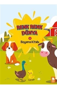 Renk Renk Dünya Boyama Kitabı 2