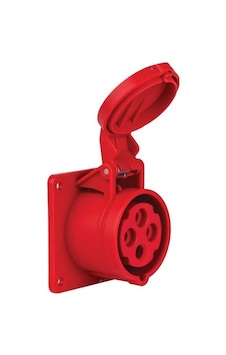 Mete Enerji 406506V 4x16A Ip44 Makine Prizi Düz Vidalı Bağlantı 380 415 V Mete Enerji 406506V 4x16A Ip44 Makine Prizi Düz Vidalı Bağlantı 380 415 V