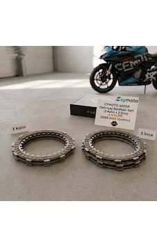Cfmoto 450 Sr Debriyaj Balata Seti 3 Kalın 3 İnce 10 Tırnak A Kalite 2023-25 Arasmto