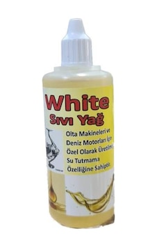 White Sıvı Olta Makinesi Bakım Yağı 100 ml White Sıvı Olta Makinesi Bakım Yağı 100 ml