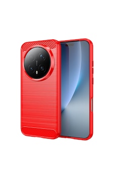 Caseonn Honor Magic 8 Pro Kılıf Karbon Fiber Desenli Koruyucu Arka Kapak Kırmızı Caseonn Honor Magic 8 Pro Kılıf Karbon Fiber Desenli Koruyucu Arka Kapak Kırmızı