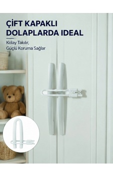 4 Adet Çocuk Güvenlik Dolap Kilidi Dayanıklı Uzun Ömürlü Tasarım Yeni Nesil 4 Adet Çocuk Güvenlik Dolap Kilidi Dayanıklı Uzun Ömürlü Tasarım Yeni Nesil