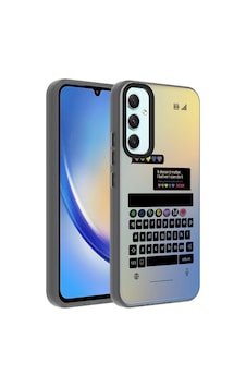 Galaxy Uyumlu A34 Kılıf Desenli Zore Dragon Sert Kapak Klavye Galaxy Uyumlu A34 Kılıf Desenli Zore Dragon Sert Kapak Klavye