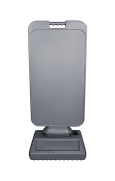 Gri Reklam Dubası 41x74 Cm