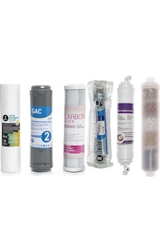 Açık Kasa Su Arıtma Cihazlarına Uyumlu 6'Lı Filtre Set 10 Aşamalı