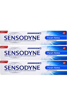 Sensodyne Ferah Nefes Diş Macunu 3 x 100 ML Sensodyne Ferah Nefes Diş Macunu 3 x 100 ML