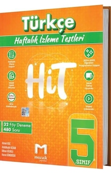 5. Sınıf Türkçe Hit 32 Deneme Mozaik Yayınları 5. Sınıf Türkçe Hit 32 Deneme Mozaik Yayınları