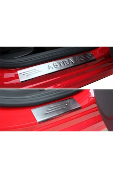Opel Astra K Kapı Eşiği 4 Prç P.Çelik Hb 2015 ve Sonrası