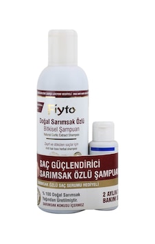 Fiyto Doğal Sarımsak Özlü Bitkisel Şampuan 500 ML + Sarımsak Özlü Saç Bakım Serumu 75 ML Fiyto Doğal Sarımsak Özlü Bitkisel Şampuan 500 ML + Sarımsak Özlü Saç Bakım Serumu 75 ML