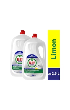 Profesyonel Sıvı Bulaşık Deterjanı Elde Yıkama Limon Kokulu 5 L 2 X 2,5 L X2 Profesyonel Sıvı Bulaşık Deterjanı Elde Yıkama Limon Kokulu 5 L 2 X 2,5 L X2