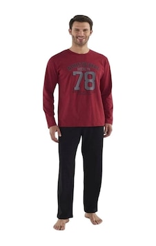 Mod Collection Pamuklu Uzun Kol Erkek Pijama Takım 001 Mod Collection Pamuklu Uzun Kol Erkek Pijama Takım 001