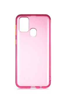 Galaxy M31 Kılıf Zore Bistro Kapak Pembe