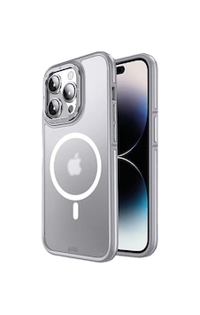 Pıılı Apple Uyumlu iPhone 15 Pro Strong Magsafe Telefon Kılıfı Gri Gri Pıılı Apple Uyumlu iPhone 15 Pro Strong Magsafe Telefon Kılıfı Gri Gri