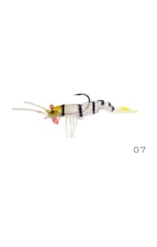Avlivari 3D Shrimp 6 G 5.5 CM Zıplatmalı Silikon Karides