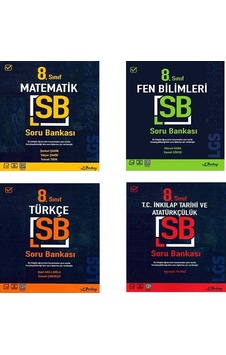 Berkay Yayınları 8.Sınıf Matematik Fen Türkçe Inkılap S.B. Seti Berkay Yayınları 8.Sınıf Matematik Fen Türkçe Inkılap S.B. Seti