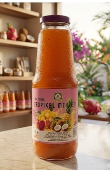 1350 Ml Doğal Bol Taneli Tropikal Meyve Özü 1350 Ml Doğal Bol Taneli Tropikal Meyve Özü
