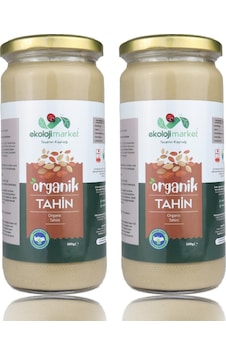 Ekoloji Market Organik Tahin 500 Gr - 2'li Paket Ekoloji Market Organik Tahin 500 Gr - 2'li Paket