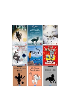 Büyük Yarış,yavru Adında Bir Sokak Köpeği,beyaz Tilki,ortaokul 9 Kitap Set
