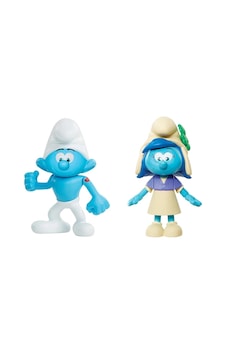 Şirinler Kayıp Köy Güçlü Şirin & Smurfstorm Figür Set Marvel Şirinler Kayıp Köy Güçlü Şirin & Smurfstorm Figür Set Marvel